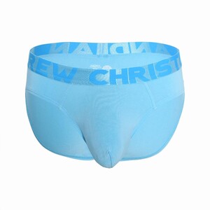 Фото - Мужские брифы голубого цвета Bamboo Brief от  Andrew Christian - Men box