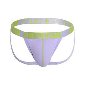 Фото - Мужские джоки лавандового цвета от Andrew Christian Happy Jock - Men box