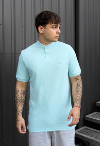 Фото - Мужское поло в голубом цвете Staff lw light blue logo - Men box