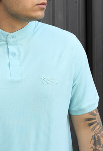 Фото - Мужское поло в голубом цвете Staff lw light blue logo - Men box