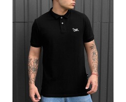 Фото - Универсальное поло черного цвета Staff black logo - Men box