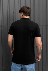 Фото - Универсальное поло черного цвета Staff black logo - Men box