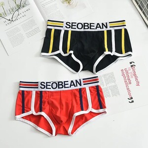 Фото - Интересные мужские боксеры черного цвета Seobean - Men box