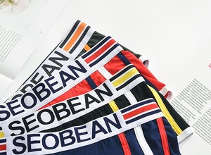 Фото - Интересные мужские боксеры черного цвета Seobean - Men box