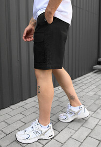 Фото - Базовые мужские шорты карго Staff cargo bit black - Men box