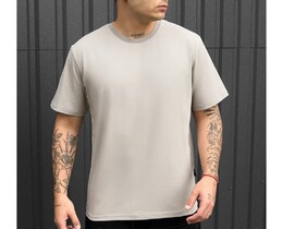 Фото - Повсякденна світло-сіра футболка Staff light gray - Men box