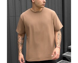 Фото - Универсальная футболка коричневого цвета Staff brown - Men box