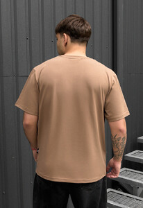 Фото - Універсальна футболка коричневого кольору Staff brown - Men box