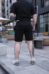 Фото - Хлопковые шорты для мужчин Intruder Breeze черного цвета - Men box