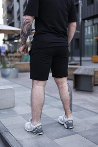 Фото - Хлопковые шорты для мужчин Intruder Breeze черного цвета - Men box