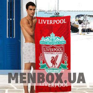 Фото - Полотенце для пляжа Sport Line красного цвета - Men box