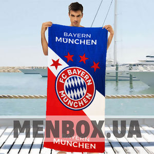 Фото - Чоловічий рушник Shamrock з логотипом Bayern Munchen - Men box