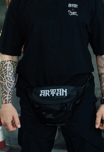 Фото - Мужская патриотическая бананка Staff x ГУР АРТАН black - Men box