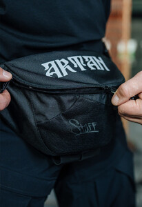 Фото - Мужская патриотическая бананка Staff x ГУР АРТАН black - Men box