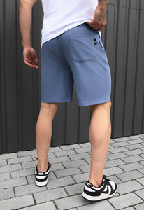 Фото - Чоловічі блакитні шорти із логотипом Staff blue logo - Men box