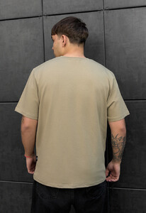Фото - Однотонна футболка для чоловіків Staff olive - Men box