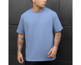 Фото - Світло-синя повсякденна футболка Staff light blue - Men box