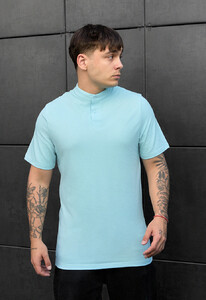 Фото - Хлопковое поло голубого цвета Staff lw light blue - Men box