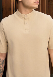 Фото - Базове поло для чоловіків Staff lw beige - Men box