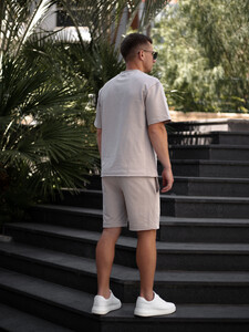 Фото - Чоловічий повсякденний костюм Intruder Breeze бежевого кольору - Men box