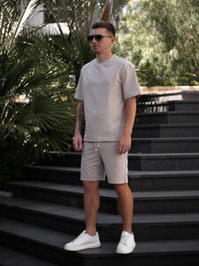 Фото - Чоловічий повсякденний костюм Intruder Breeze бежевого кольору - Men box