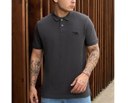 Фото - Базовое поло темно-серого цвета Staff dark gray logo - Men box