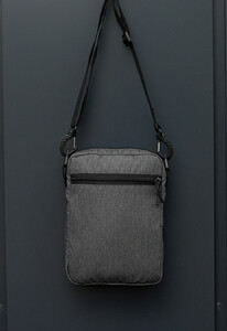 Фото - Черно-серая мужская барсетка Staff mon black & gray - Men box