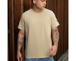 Фото - Футболка оливкового цвета с лого Staff pi olive logo - Men box