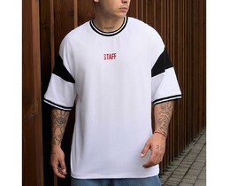 Фото - Брендована оверсайз футболка Staff de oversize - Men box