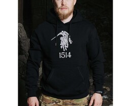 Фото - Чоловіче патріотичне худі Staff x 1514 Support black - Men box