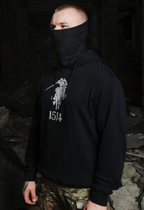 Фото - Мужское патриотическое худи Staff x 1514 Support black - Men box