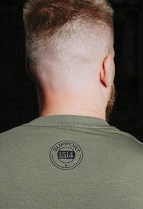 Фото - Патриотическая футболка для мужчин Staff x 1514 Support khaki - Men box