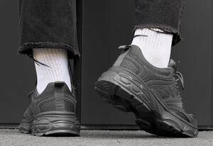 Фото - Серые кроссовки на каждый день Staff all dark gray - Men box