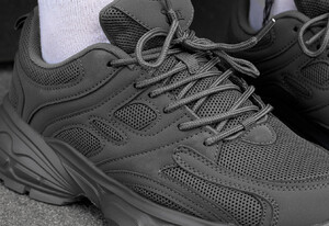 Фото - Серые кроссовки на каждый день Staff all dark gray - Men box