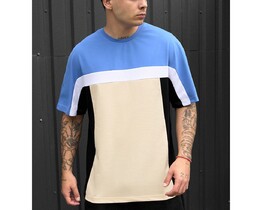 Фото - Чоловіча яскрава оверсайз футболка Staff ik2 colors oversize - Men box