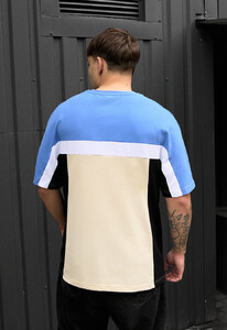 Фото - Мужская яркая оверсайз футболка Staff ik2 colors oversize - Men box