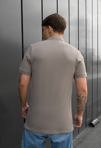 Фото - Брендированное поло серого цвета Staff gray logo - Men box