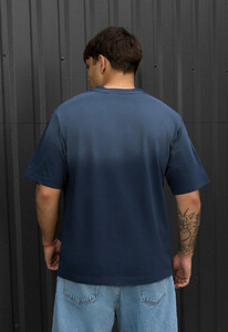 Фото - Чоловіча футболка синього кольору Staff va1 navy oversize - Men box