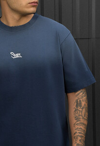 Фото - Чоловіча футболка синього кольору Staff va1 navy oversize - Men box