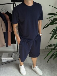 Фото - Мужской комплект от бренда Intruder Gamer темно-синего цвета - Men box