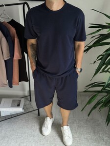 Фото - Мужской комплект от бренда Intruder Gamer темно-синего цвета - Men box