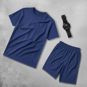 Фото - Повсякденний чоловічий костюм Intruder Gamer у синьому кольорі - Men box