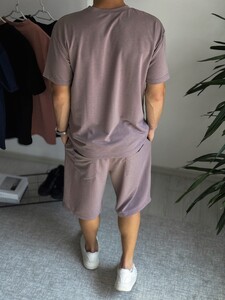 Фото - Однотонний комплект для чоловіків Intruder Gamer у кольорі мокко - Men box