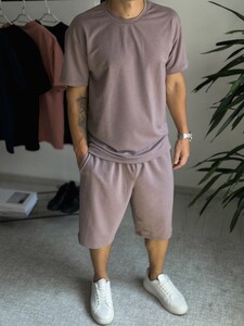 Фото - Однотонний комплект для чоловіків Intruder Gamer у кольорі мокко - Men box