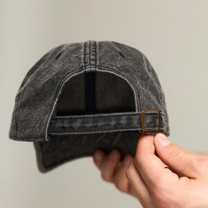Фото - Джинсова кепка для хлопців Pobedov Jeans чорного кольору - Men box