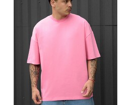 Фото - Розовая оверсайз футболка Staff pink oversize - Men box