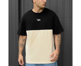 Фото - Оверсайз футболка з лого Staff black & milk logo oversize - Men box