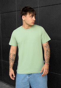 Фото - Мужская светло-зеленая футболка Staff light green basic - Men box