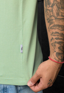 Фото - Мужская светло-зеленая футболка Staff light green basic - Men box