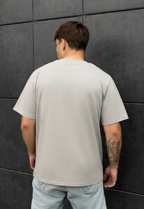 Фото - Базовая серая футболка для парней Staff gray logo - Men box